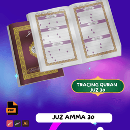 Tracing Quran Juz Amma Instructions